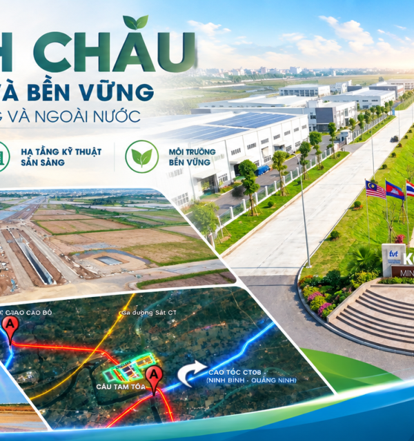 KHU CÔNG NGHIỆP MINH CHÂU: ĐIỂM ĐẾN VÀNG ĐÓN DÒNG VỐN ĐẦU TƯ